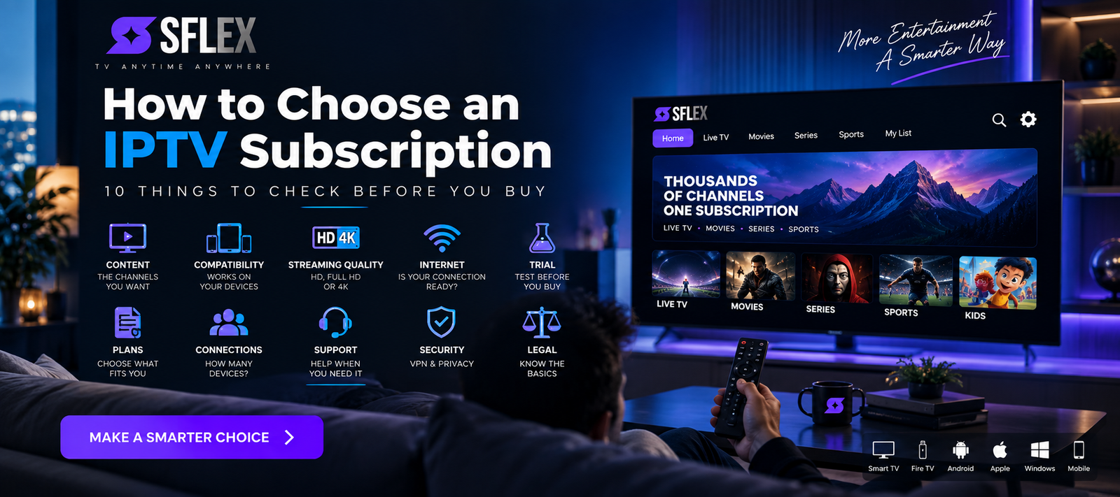 How to Choose an IPTV Subscription: 10 Things to Check