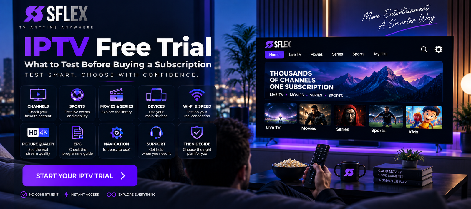 IPTV Free Trial: What to Test Before Buying