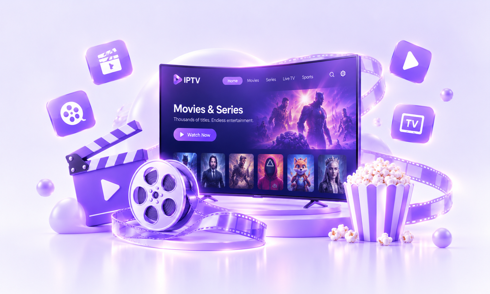 IPTV Canada live TV streaming on multiple devices