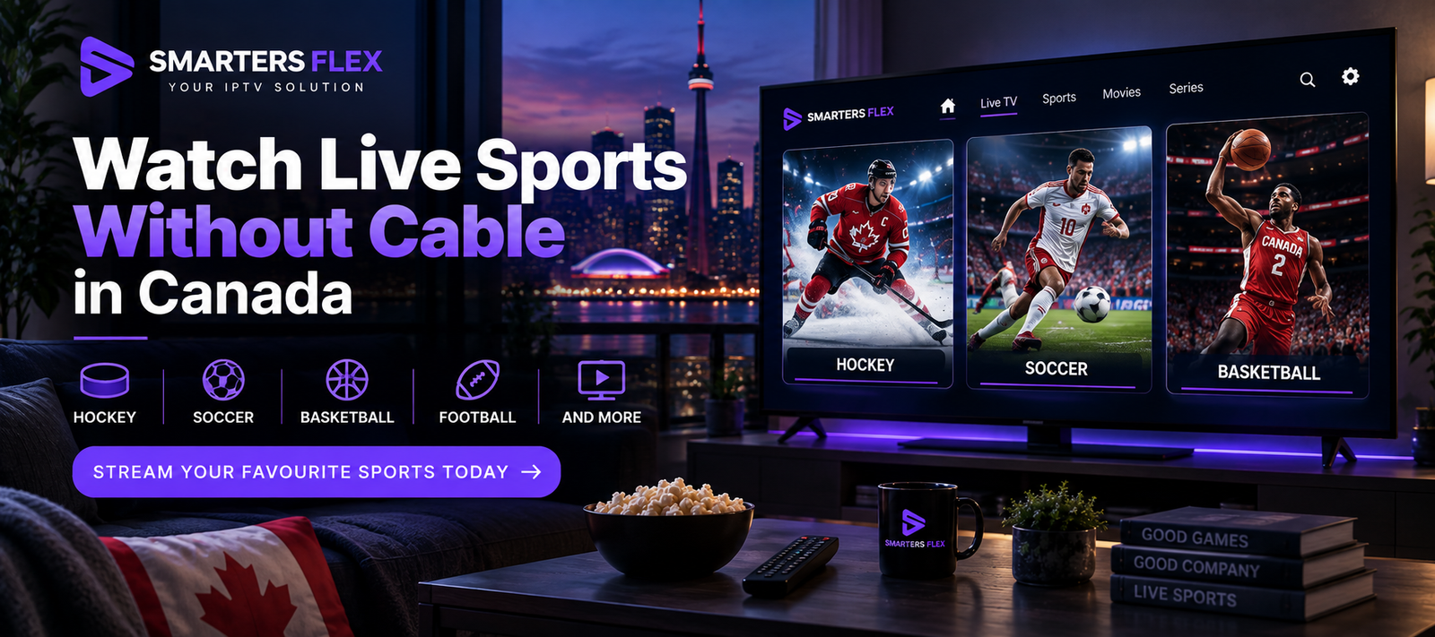 How to Watch Live Sports Without Cable in Canada